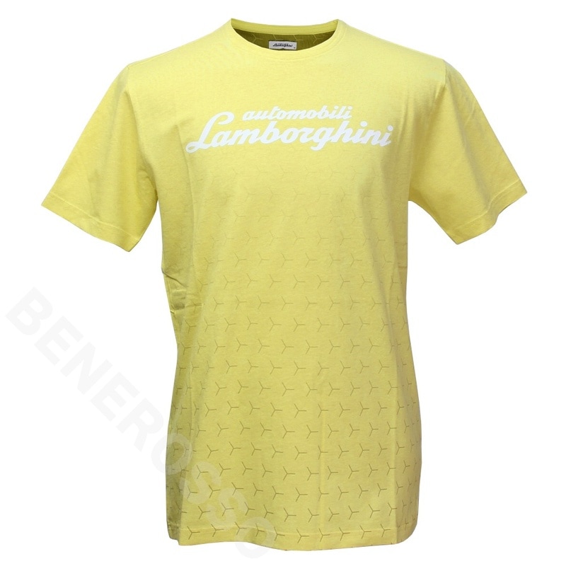 ランボルギーニ メンズ Yパターン Tシャツ アカシアイエロー 9011561CCY044  