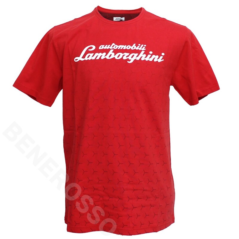 ランボルギーニ メンズ Yパターン Tシャツ レッド 9011561CCR051  
