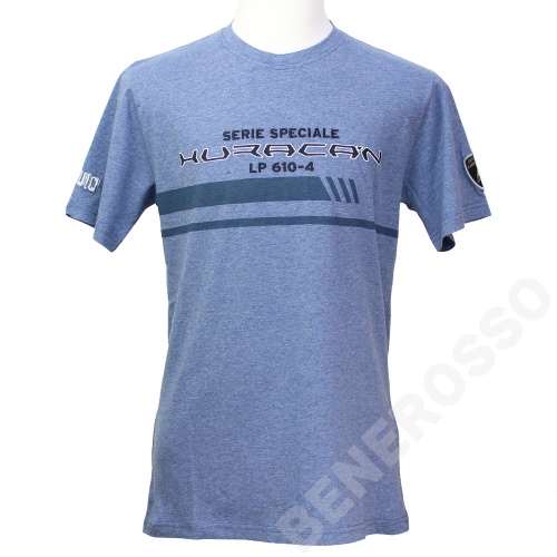 ランボルギーニ メンズ ウラカン Avio Tシャツ ブルーグリフォ 9012019CCU189
