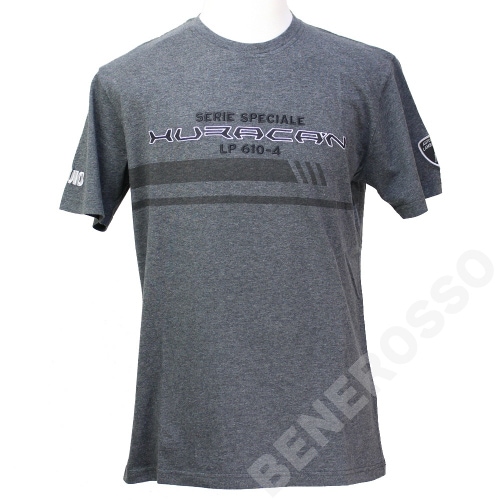 ランボルギーニ メンズ ウラカン Avio Tシャツ グレイ 9012019CCE086