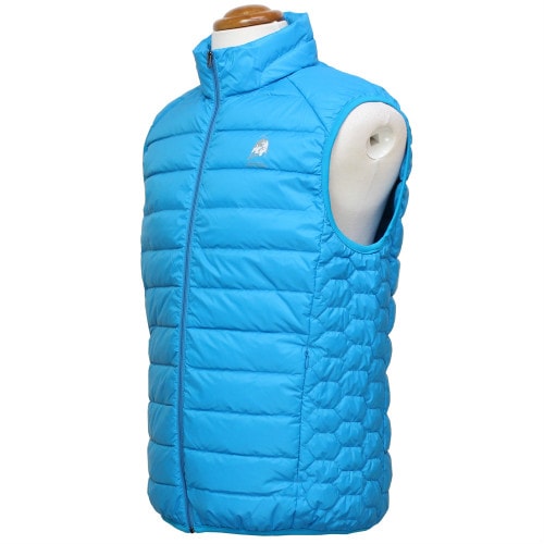 ランボルギーニ メンズ ダウン ベスト カリビアンブルー 9009949NNU112
