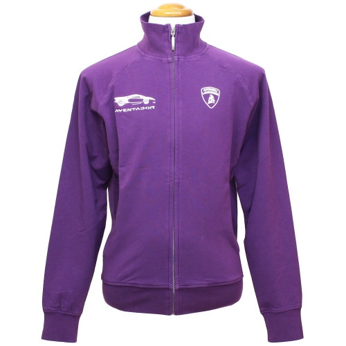 ランボルギーニ メンズ Aventador スウェット ジャケット プラム 9011114CCV026