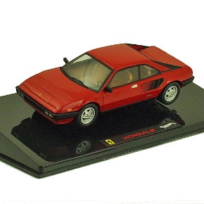 マテル 1/43スケール フェラーリ モンディアル8 レッド エリートシリーズ MT8381V