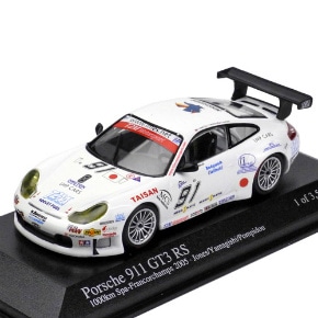 MINICHAMPS 1/43スケール ポルシェ 911 GT3 RS 1000km Spa 2005 #91 400056991