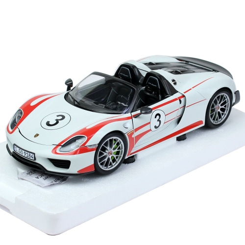 MINICHAMPS 1/18スケール ポルシェ 918スパイダー 2013 #3 2013 W/WEISSACH パッケージ SALZBURG 110062441