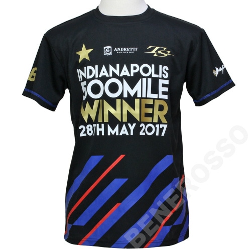 佐藤琢磨 インディ500 優勝記念 Tシャツ TS1709 