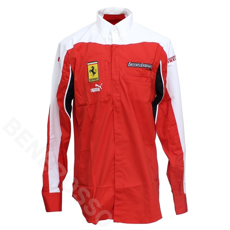 フェラーリ シャツ Challenge Mサイズ【返品・交換対象外】