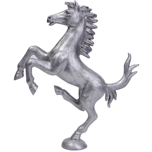 オリジナル キャバリーノ シンボル オブジェ ブラスト仕上げ 高さ22cm 【返品・交換対象外】