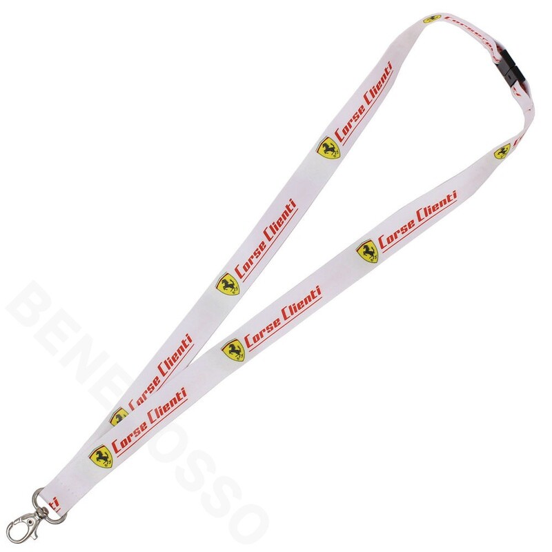 メモラビリア フェラーリ オリジナル ネックストラップ Corsa Clienti用【返品・交換対象外】