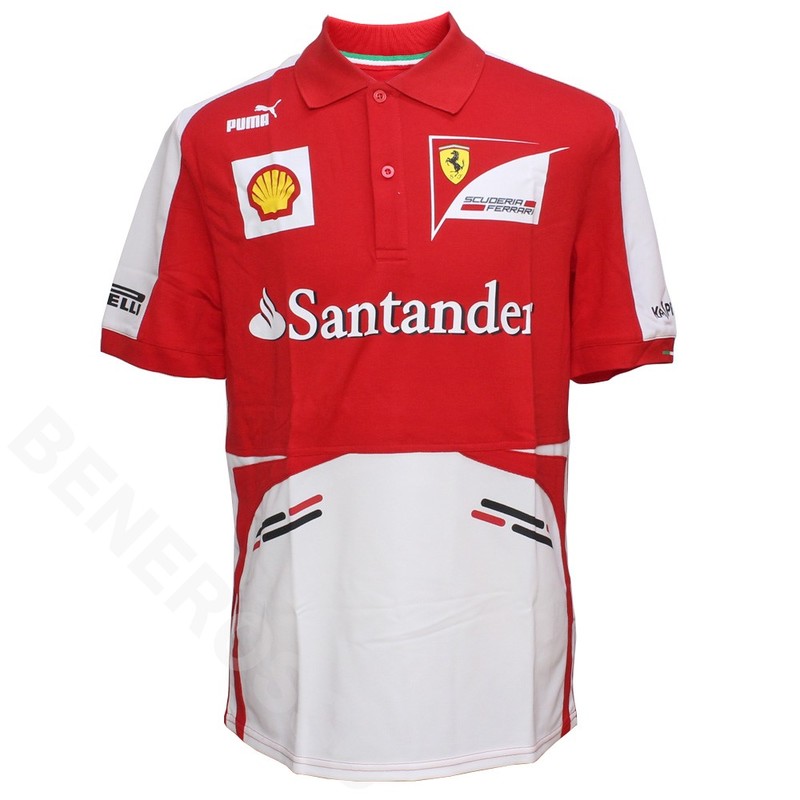 メモラビリア フェラーリ 2013 SFクルー支給用 ポロシャツ（未使用）  【返品・交換対象外】