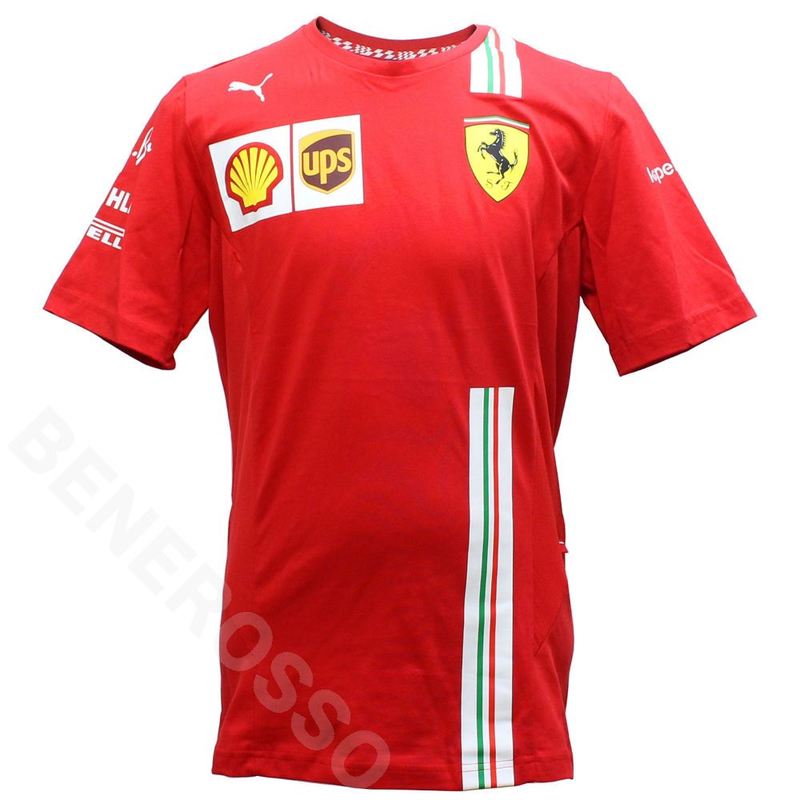 PUMA スクーデリア フェラーリ チーム Tシャツ 2021 レッド 763033-02 