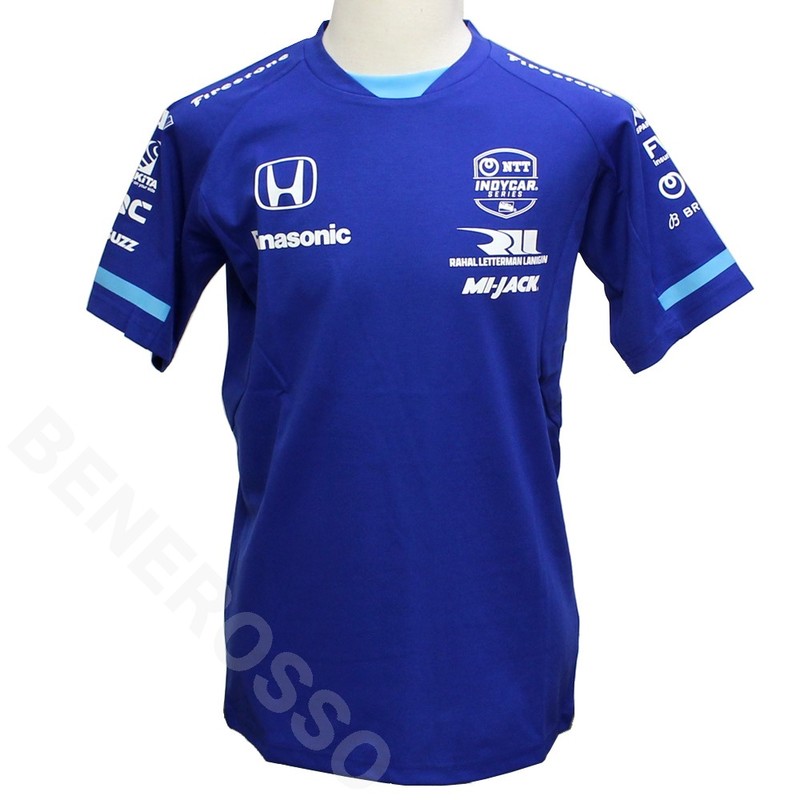 佐藤琢磨 TS ドライバー Tシャツ 2021 ブルー TS-2103