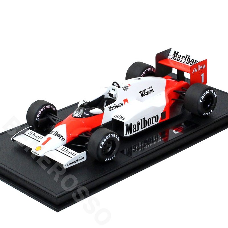 TOPMARQUES 1/18スケール マクラーレン MP4/2B 1985 #1 N.ラウダ（ケース付）GRP091A デカール加工