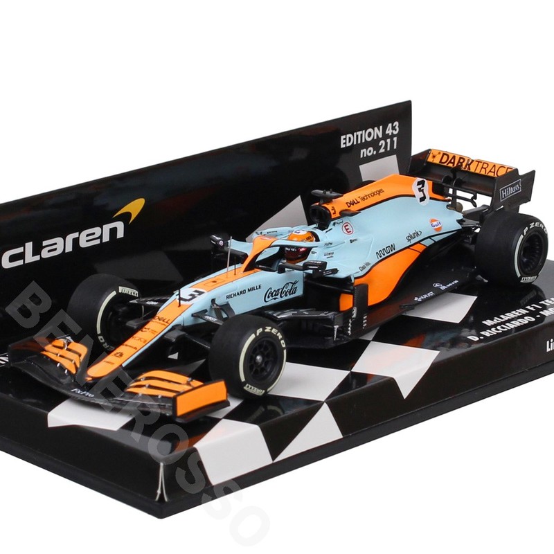 McLaren MCL35M モナコGP 2021 1/43 MINICHAMPS 1/43 - MCLAREN MCL35M - Italian GP 2021 (L