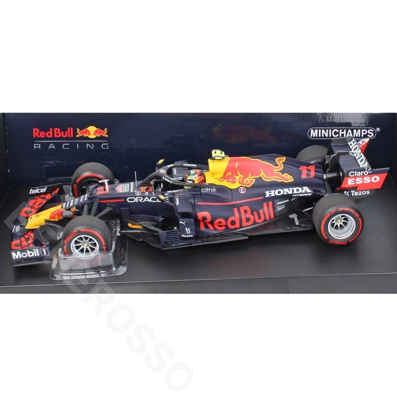 MINICHAMPS 1/18スケール レッドブル レーシング ホンダ RB16B S.ペレス アゼルバイジャンGP 2021 ウィナー 110210711