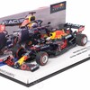 MINICHAMPS 1/43スケール レッドブル レーシング ホンダ RB16B 2021年 アメリカGP優勝 M.フェルスタッペン ユーロスポーツ別注  RBR-ES-2211