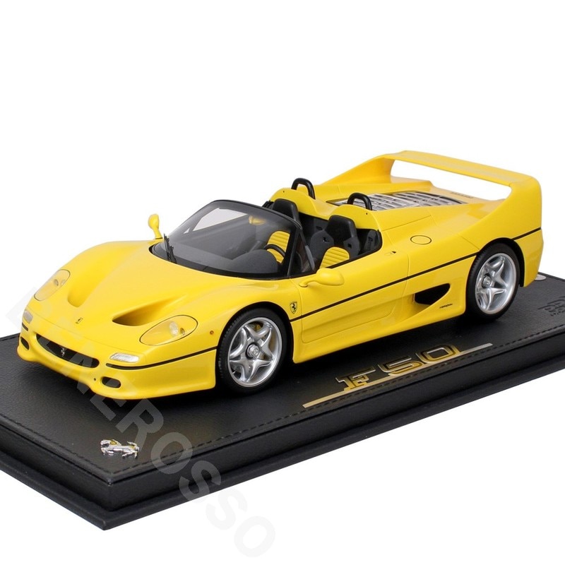 BBR MODELS 1/18スケール フェラーリ F50 Spider 1995 Yellow（ケース付き）P18190BV