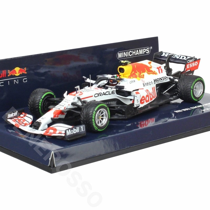 MINICHAMPS 1/43スケール レッドブル レーシング ホンダ  RB16B S.ペレス トルコGP 2021 3位 （ありがとうホンダカラー）410211611