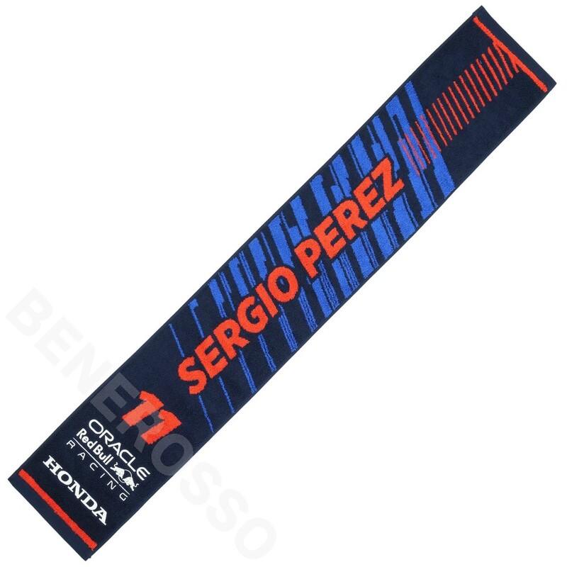 オラクル レッドブル レーシング 日本限定 S.ペレス ジャガードタオルマフラー ネイビー RBR-ES-2303