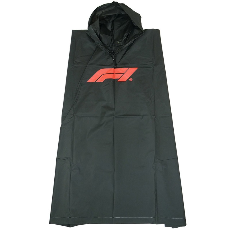 FORMULA 1 FW ロゴ ポンチョ ブラック 701230763