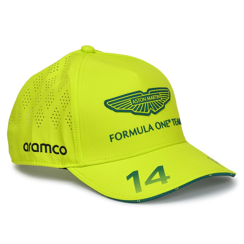 アストンマーチン アラムコ F1 チーム F.アロンソ キャップ2025 ライムグリーン 701233023-002