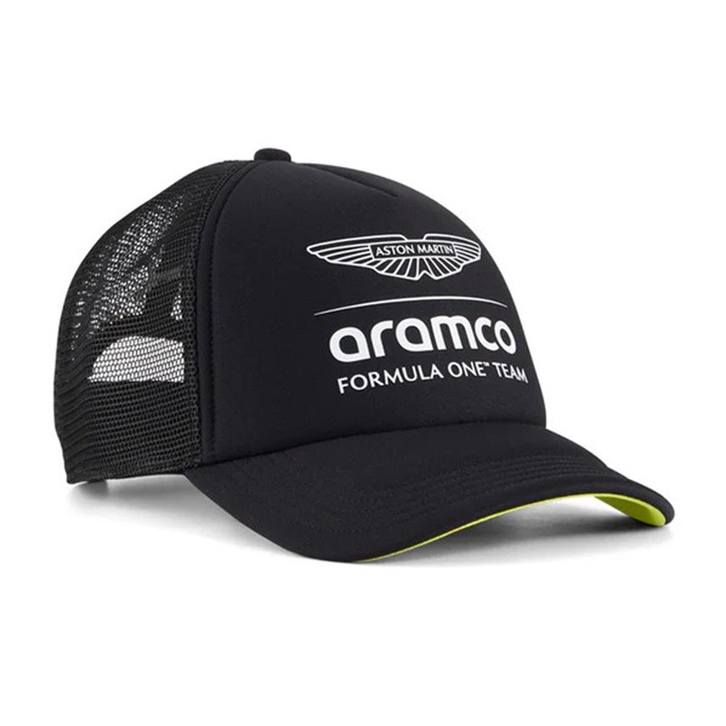 PUMA アストンマーティン アラムコ F1 チーム トラッカーキャップ 2026 ブラック 026941-01