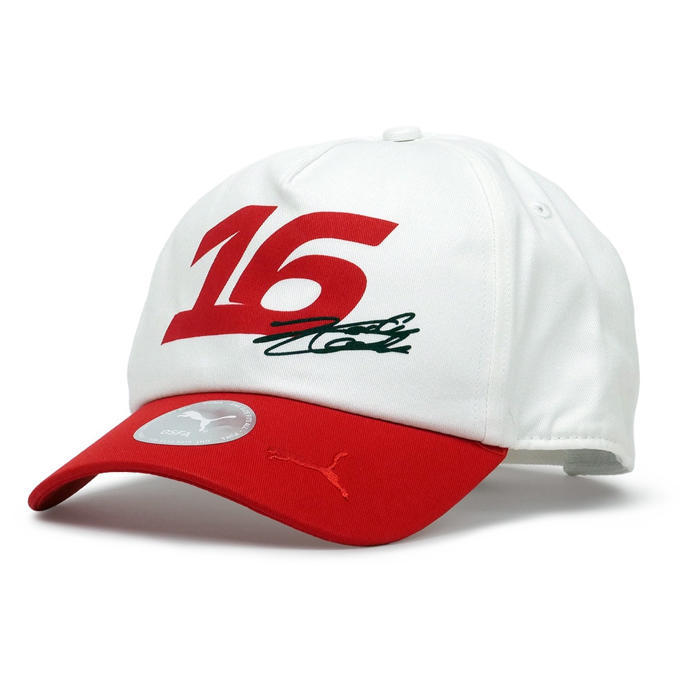 PUMA スクーデリア フェラーリ FW C.ルクレール グラフィック キャップ 2026 ホワイト 701239048-001