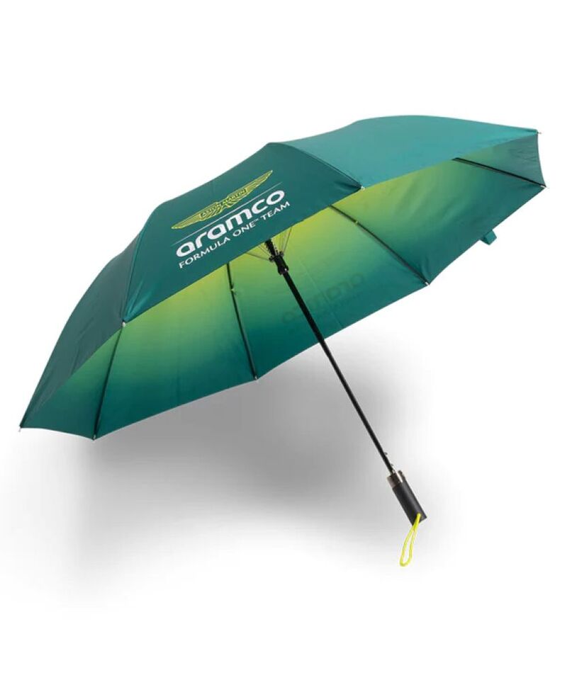 アストンマーティン アラムコ F1 チーム FW コンパクト アンブレラ 2026 グリーン 701238143