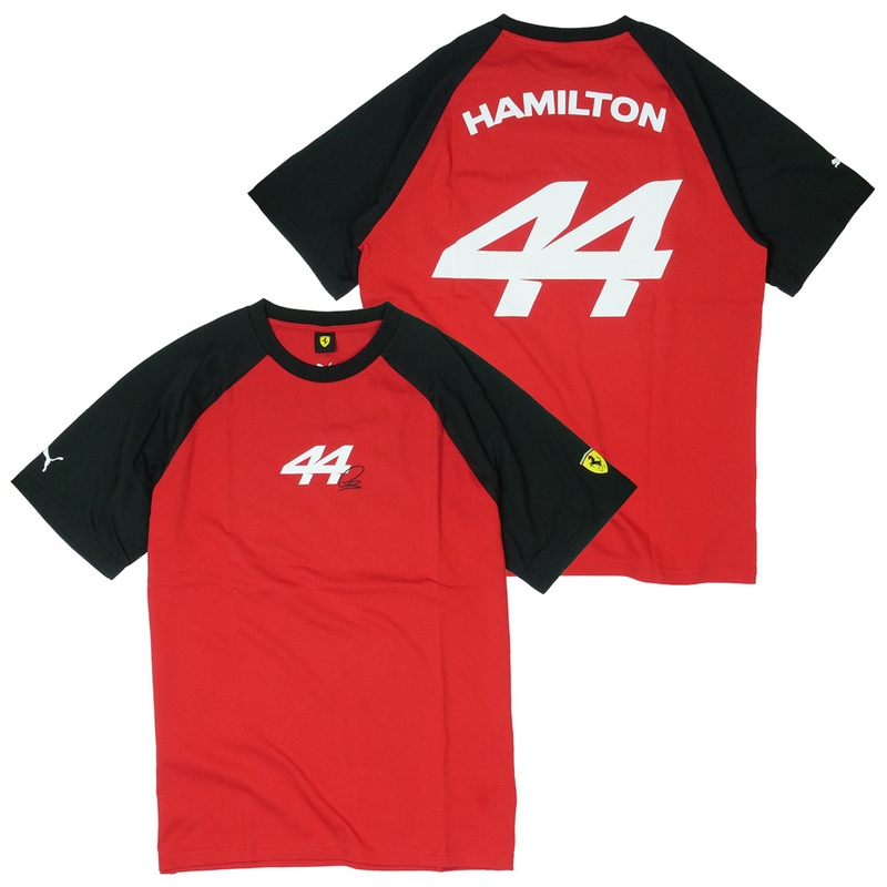 PUMA スクーデリア フェラーリ FW L.ハミルトン Tシャツ 2026 レッド 701238458