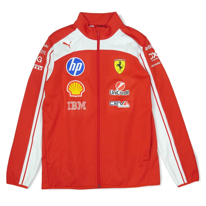 PUMA スクーデリア フェラーリ HP チーム ソフトシェルジャケット 2026 レッド 713818-01