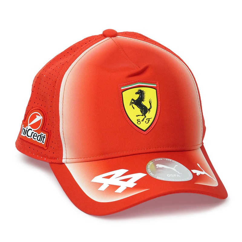PUMA スクーデリア フェラーリ HP チーム L.ハミルトン BB キャップ 2026 レッド 027710-01