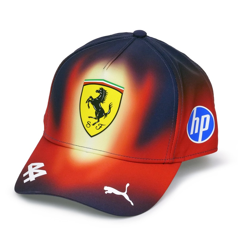 PUMA スクーデリア フェラーリ HP チーム 中国GP 限定 L.ハミルトン BB キャップ 2026 レッド 701241123-001