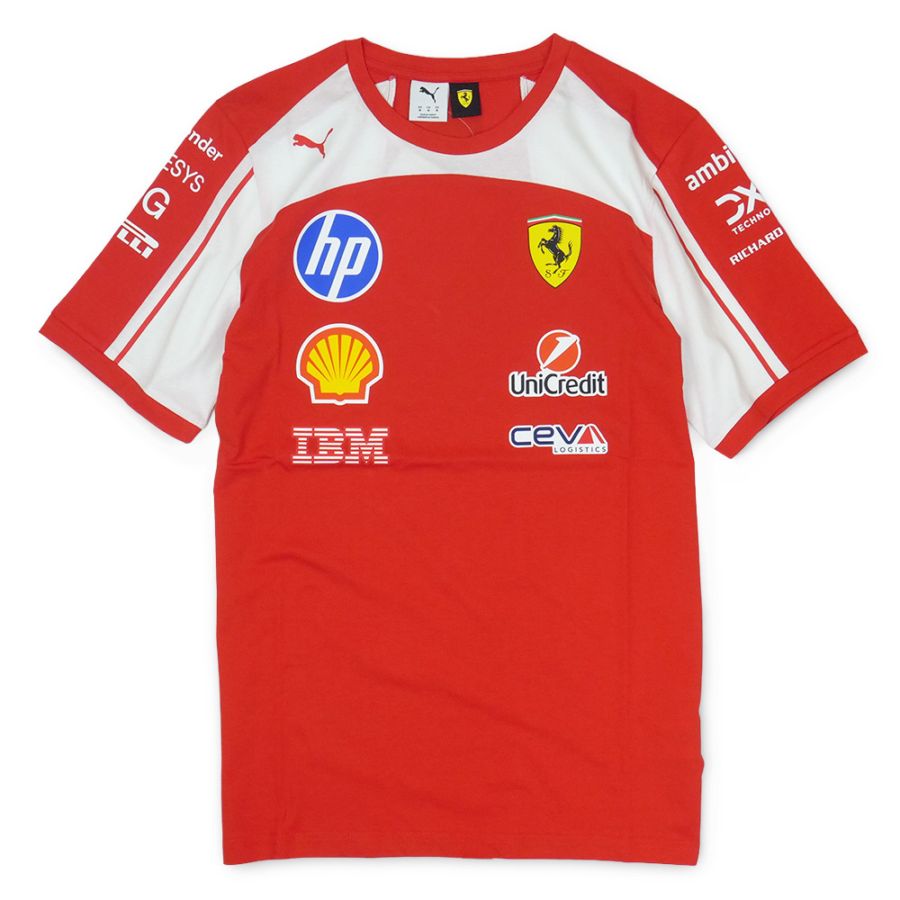 PUMA スクーデリア フェラーリ HP チーム Tシャツ 2026 レッド 713831-01