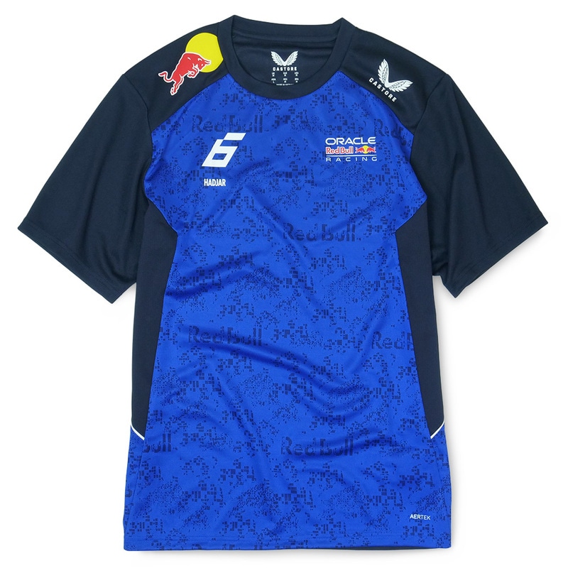 オラクル レッドブルレーシング チーム I.ハジャー ドライバーズ Tシャツ 2026 ネイビー TM14197