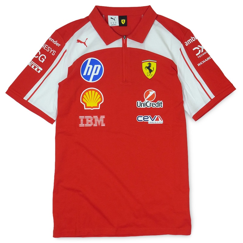 PUMA スクーデリア フェラーリ HP チーム レプリカ ポロシャツ 2026 レッド 713829-01