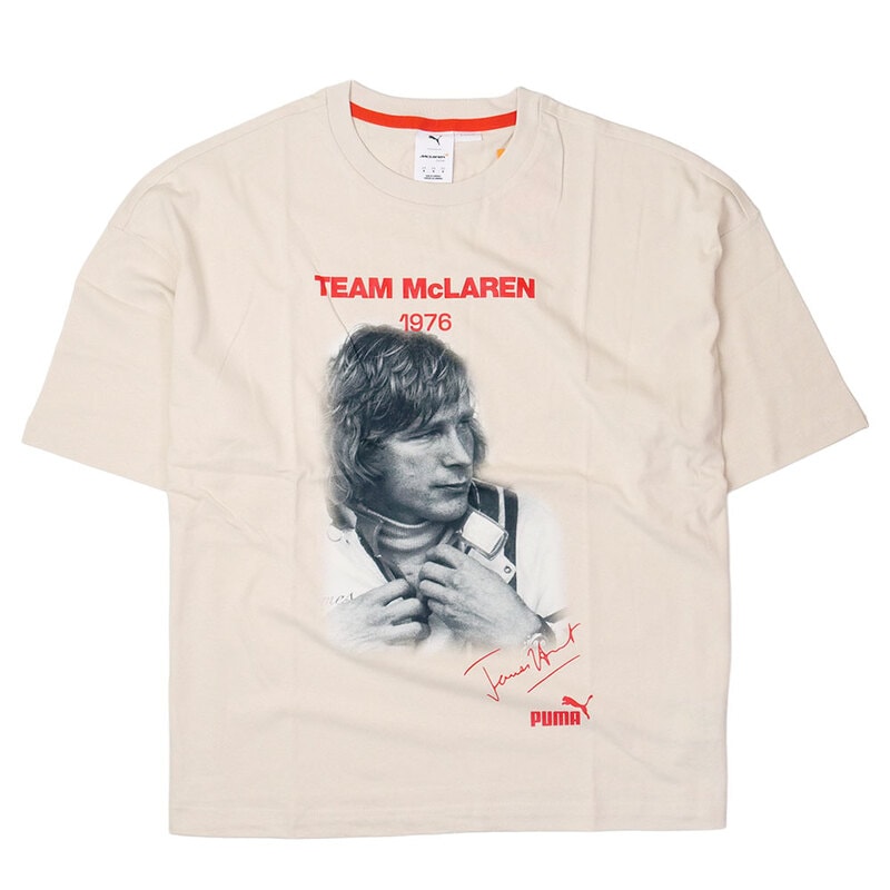 マクラーレン F1 チーム ジェームス･ハント Tシャツ 2026 アイボリー 637820-06
