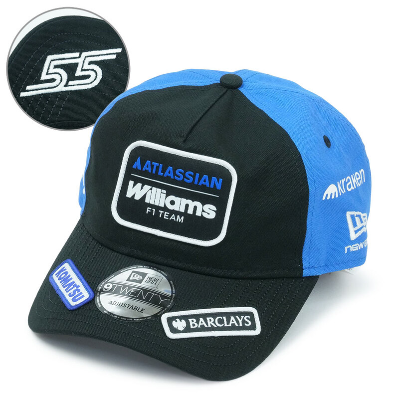 アトラシアン ウィリアムズ F1 チーム NewEra 9TWENTY ラスベガスGP C.サインツ ドライバーキャップ 2026 ブルー 60980964