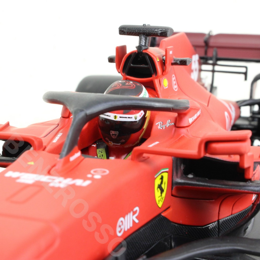 Bburago 1/18スケール フェラーリ SF21 C.サインツ 2021 BR-18-16809CS