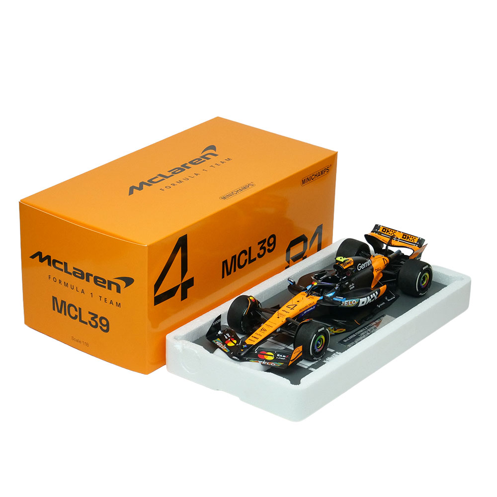 MINICHAMPS 1/18スケール マクラーレン F1 Team MCL39 L.ノリス アブダビGP 2025 ワールドチャンピオン 537254104