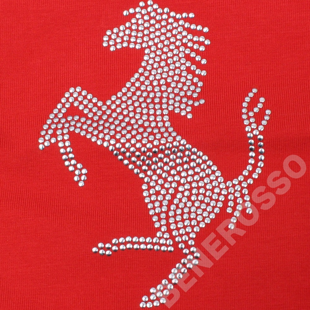 フェラーリ ベビー プランシングホース LS Tシャツ 12ケ月 レッド 