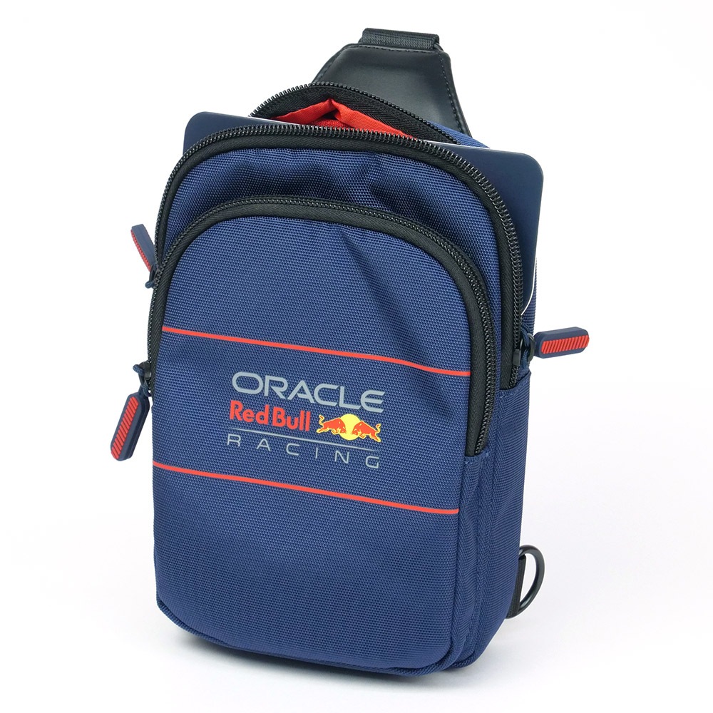 Red Bull レーシング 公式 クロスボディ バッグ ネイビー RBPSP17XPVLV