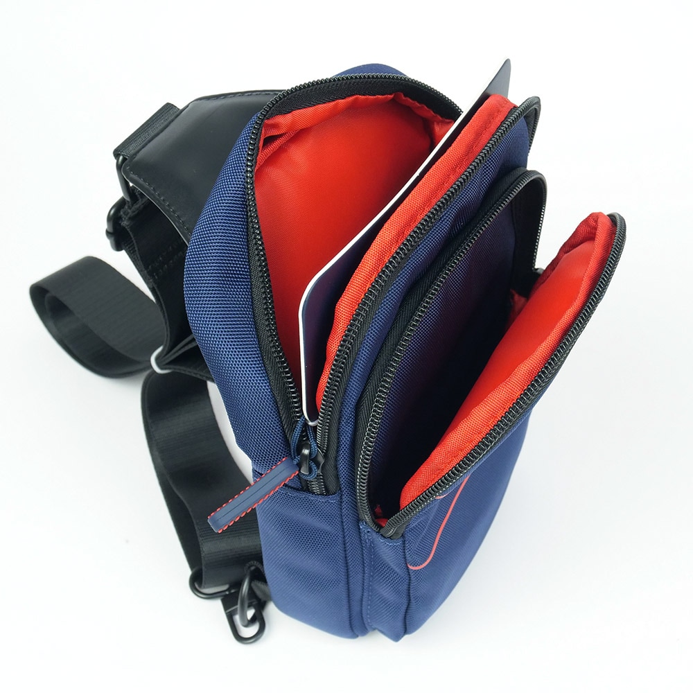 Red Bull レーシング 公式 クロスボディ バッグ ネイビー RBPSP17XPVLV