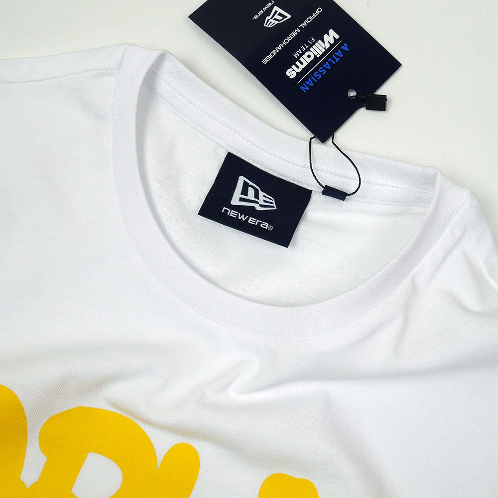 アトラシアン ウィリアムズ F1チーム NewEra C.サインツ マドリードGP Tシャツ 2026 ホワイト 60984843