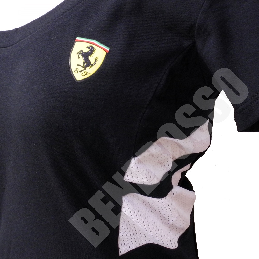 フェラーリ SF レディース レース Tee ブラック130171034-100 