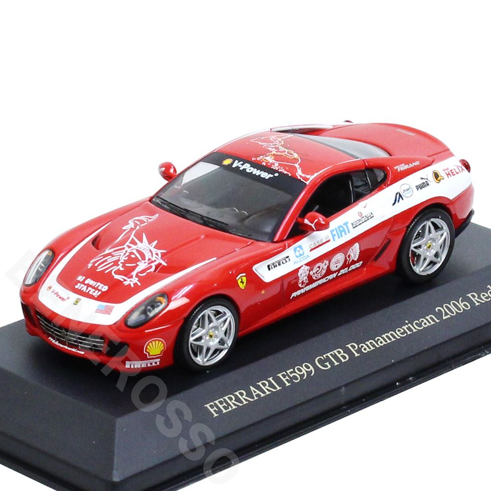 ixo 1/43スケール フェラーリ 599GTB Panamerican 2006 レッド FER073 【返品・交換対象外】
