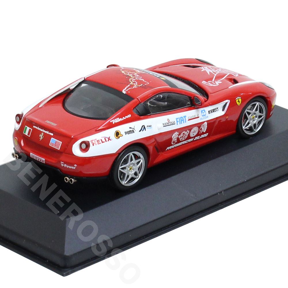 ixo 1/43スケール フェラーリ 599GTB Panamerican 2006 レッド FER073 【返品・交換対象外】