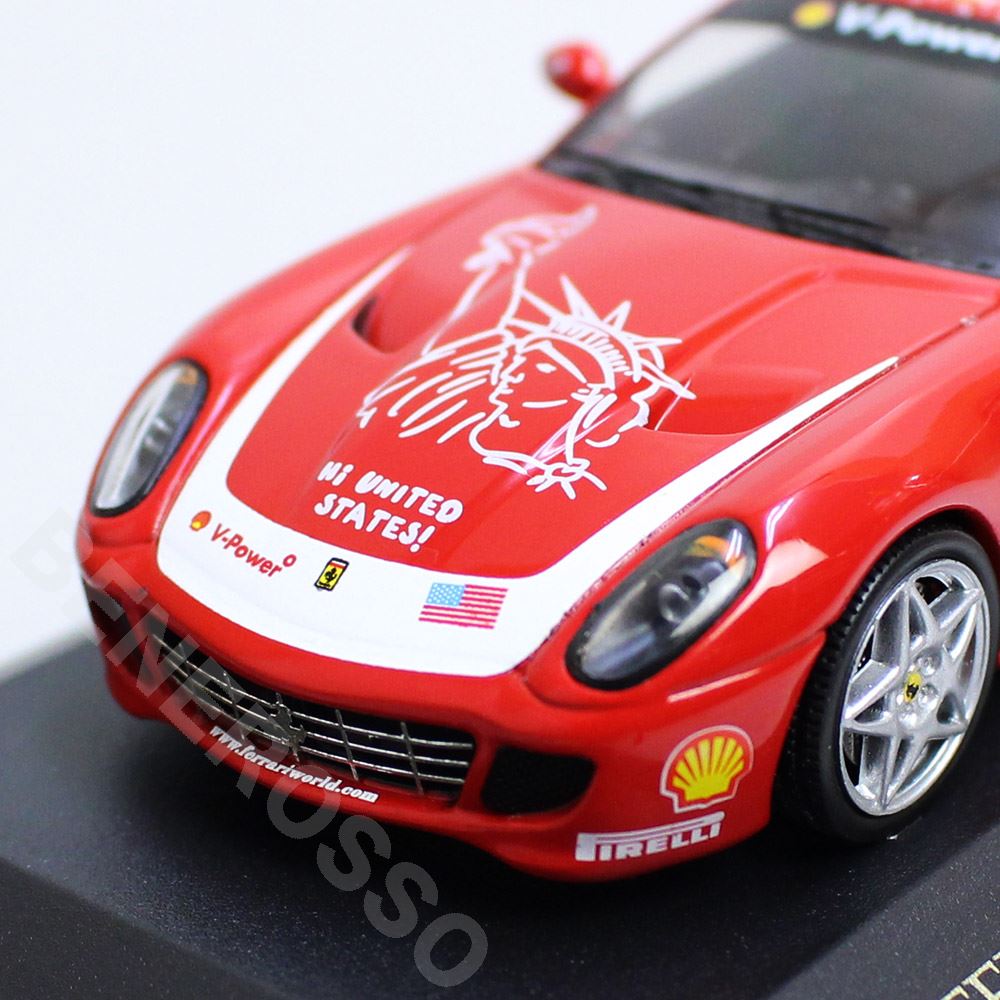 ixo 1/43スケール フェラーリ 599GTB Panamerican 2006 レッド FER073 【返品・交換対象外】