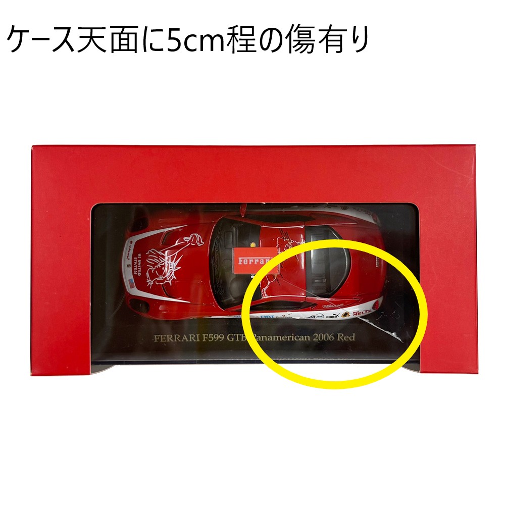 ixo 1/43スケール フェラーリ 599GTB Panamerican 2006 レッド FER073 【返品・交換対象外】