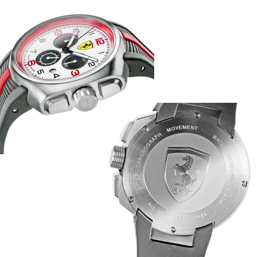 フェラーリ F1 ファスト ラップ ウォッチ ホワイト