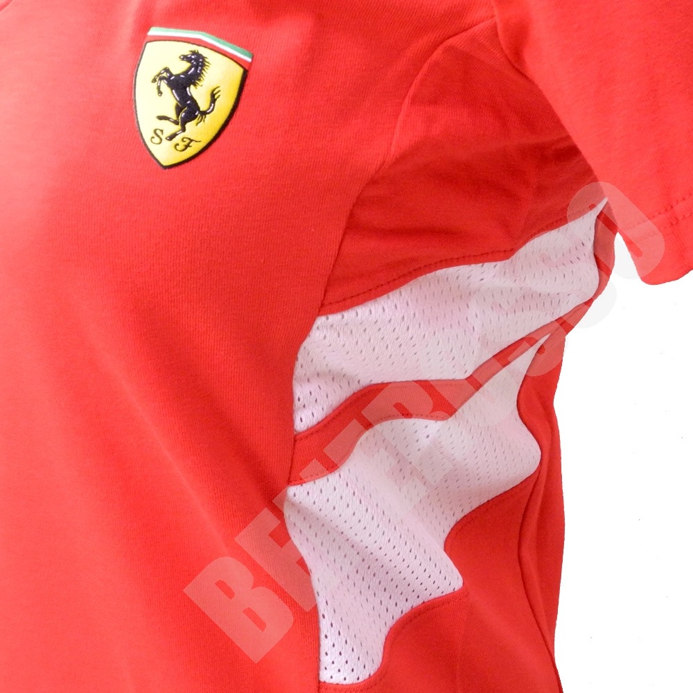 フェラーリ SF レディース レース Tee レッド 130171034-600 